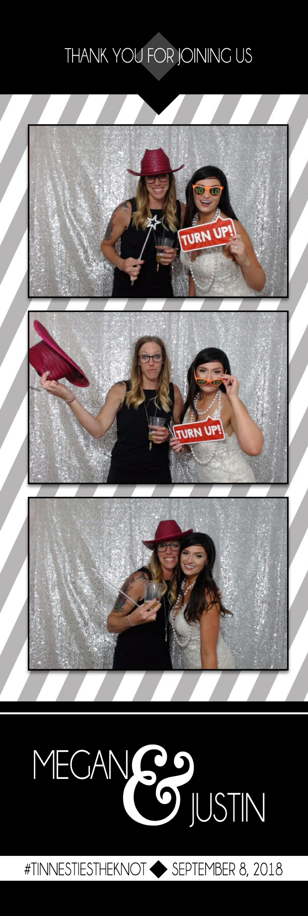 Megan and Justin's Wedding | View more photos from the event at gallery.photoboothbillings.com/u/PhotoBoothBillings/Megan-and-Justins-Wedding